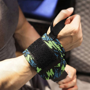 Bandes de poignet réglables unisexes haute résistance pour la musculation, l'entraînement en salle de sport, la musculation, prix de gros, logo personnalisé - Product Image 6