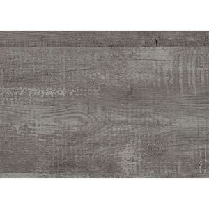 Letto singolo in legno con finitura grigia rustica contemporanea, mobile da camera da letto, 1 pezzo, letto in scatola - Product Image 6