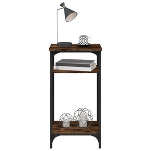 Tavolino in legno ingegnerizzato in 15.7 di rovere affumicato \ "x11.8 \" x29.5 \ "per mobili da soggiorno - Product Image 5
