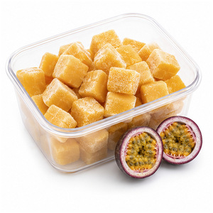 Special Offer Tasty Top Notch Quality Vietnam Manufacturer Supply Frozen Passion Cube Packed in 1kg <b>Bag</b> - Product Image 2
