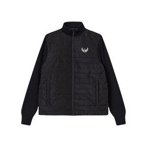 <b>Mens</b> Customized Color Thin Knit Jacket Full Zip <b>Thermal</b> Waterproof Casual Outdoor Sportswear Hooded Windproof Embroidery Front - Product Image 1