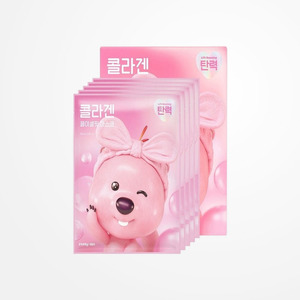 มาส์กหน้าคอลลาเจนเกาหลี Janmang Loopy Reply Me Collagen Facial Fit Mask 5 แผ่น มาส์กหน้าแผ่น แผ่นมาส์กหน้า เกาหลี - Product Image 4