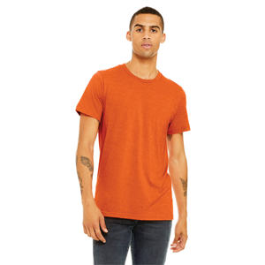 Camisetas de Manga Corta para Hombre, Blancas, de Poliéster/Algodón, Sensación de Algodón, Impresión de Logotipo Personalizado, Serigrafía, Cuello Redondo de Punto Sólido - Product Image 1