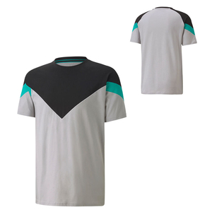 Camiseta de Hombre de Alta Calidad, Personalizada, Talla Grande, Tejido Sólido, Impresión Serigráfica, Transpirable, 100% Algodón, Verano, Venta al Por Mayor - Product Image 4