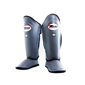 Protège-tibias en cuir de qualité supérieure Fairtex, protège-jambes MMA, protège-tibias Muay Thai, protège-tibias de kickboxing, protection corporelle de boxe BFS-SG-009 - Product Image 6