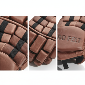 Gants de hockey sur glace de qualité supérieure pour la manipulation du bâton et l'entraînement, équipement de protection pour les joueurs, rembourrage confortable, matériau personnalisé - Product Image 4