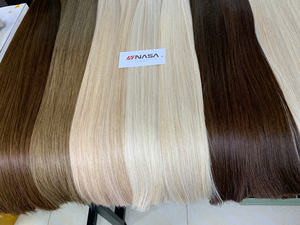 Extensiones de cabello Remy a granel ruso 100g Color claro 65cm de longitud Paquetes de cabello humano vietnamita recto por proveedores de Vietnam - Product Image 4