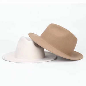 Sombrero Fedora de Ala Ancha, Color Sólido, Protección Solar, Diseño Personalizado, Decoración con Borlas, Casual para Exteriores, Pesca - Product Image 2