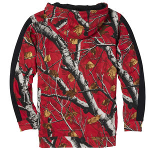 Sweat à capuche camouflage 3D personnalisé, style bomber, entièrement boutonné, universitaire, pour le service militaire, hiver, 100 % coton, sublimation thermique - Product Image 6