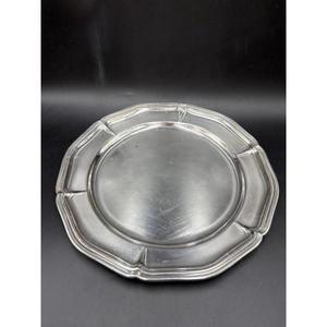 Silver Charger <b>Plate</b> Custom Border Design Round 12 Inch Dia <b>Decorative</b> <b>Plates</b> & Dish For Restaurant Event Supplies Tableware - Product Image 3