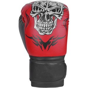 Top Trending High Quality 16oz Breathable Lightweight Leather Professional Boxing Gloves <b>Foam</b> <b>Padding</b> Moisture Wicking Hook Loop - Product Image 3