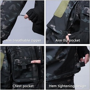 Ensemble veste et pantalon de chasse et de randonnée camouflage haut de gamme pour l'aventure en plein air – Fabricant professionnel - Product Image 3