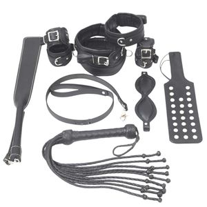 สายรัดข้อมือและข้อเท้าหนังวัวแท้กันน้ำ Black Sheep พร้อมสายรัดไขว้สำหรับ BDSM - Product Image 3