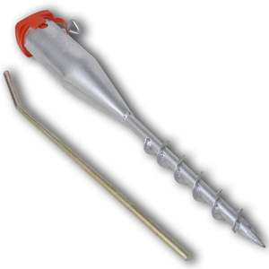 Support de parasol robuste en acier galvanisé, parasols et bases durables pour patio - Product Image 1