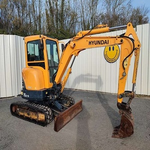 Miniexcavadora Hyundai para empresas de construcción con potencia de excavación confiable y estructura duradera. Excavadora compacta Hyundai. - Product Image 5