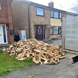 Leña de Roble, Abedul, Fresno y Haya Secada al Horno al por Mayor |   Leña Premium para Calefacción, Chimenea, Estufa, Combustible para Barbacoa - Product Image 2