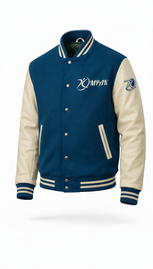 Professional Winter Hooded Varsity <b>Jacket</b> with Chenille Letters Front Logo Unisex Design - Product Image 2