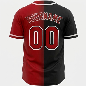 Uniformes de Softbol de Diseño Original para Parejas, con Malla Cosida de Poliéster, Logotipo Personalizado del Equipo, Bloques de Color, Camisetas de Béisbol - Product Image 6