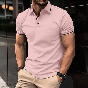Camiseta Polo de Algodón para Hombre, Logotipo Personalizado, Manga Corta, Casual, Proveedor Mayorista, Ropa Polo Elegante de Primera Calidad - Product Image 5