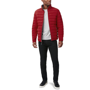 Best Selling Men's Slim Fit Puffer <b>Jacket</b> Professional Custom Design with Stylish Hood <b>Winter</b> Fashion Canvas Fabric - Product Image 4