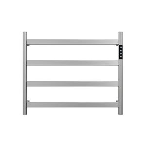Portasciugamani in Acciaio 22,5 X 18,7 X 3,6 Pollici Stile Rustico con Funzione Riscaldante - Product Image 1