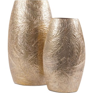 Handmade Embossed Design Modern Hot Selling Wedding Home & Hotel Floor <b>Vase</b> <b>Gold</b> Finishing Iron Metal Lightweight High Quality - Product Image 1
