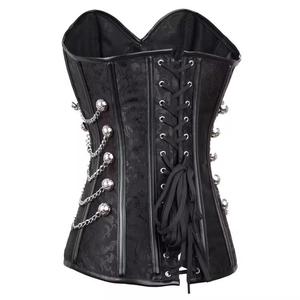 Corsets Vintage pour Femmes, Sexy, Sculptants, Respirants, Modernes, en Brocart, pour Grandes Tailles - Product Image 3