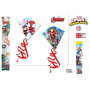 COMETA PLASTICO DIAMANTE Kite 59X55CM Categoría de Producto - Product Image 1