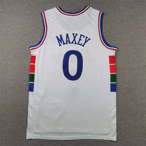 Camiseta de Baloncesto sin Mangas con Estampado Digital de Marca Privada, 100% Poliéster, Número 32, Estilo Cooper Flagg, Transpirable, para Entrenamiento Masculino - Product Image 4