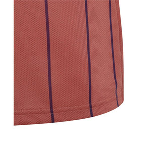 <b>Boys</b> Red Striped Soccer Jersey V-Neck Short Sleeve Breathable Mesh 100% Polyester All Seasons Apparel - Product Image 4