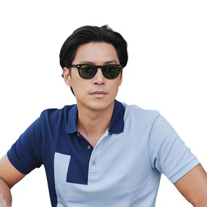 Polos de talla grande para hombre, algodón, poliéster, Spandex, secado rápido, transpirable, deportivo, Golf, uniformes corporativos para hombre, camiseta Polo DE TRABAJO - Product Image 1