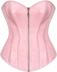 Corsets en cuir respirants pour femmes, effet sculptant, contrôle moyen, cuir véritable, design personnalisé, usage quotidien, le meilleur - Product Image 1