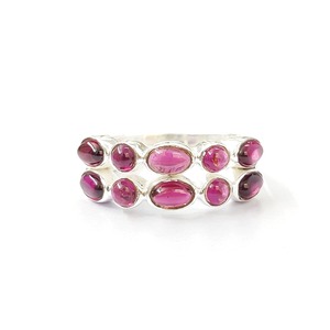 Fine <b>Ring</b> with Multi <b>Garnet</b> (3.8 Grams) - Product Image 1