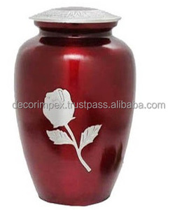 Article le plus vendu Urnes de crémation de couleur noire et bleue Équipement funéraire Urnes de crémation en laiton multicolore souvenir - Product Image 4