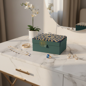 Premium <b>Floral</b> Beaded Trinket <b>Box</b> Handmade Jewelry Storage Case Decorative Gift <b>Box</b> Bulk Supplier NOORIMS AKBAR HANDICRAFTS 1-3L - Product Image 2