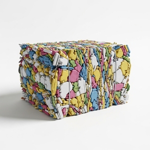 Déchets de mousse PU prêts à l'exportation directe pour la découpe de meubles et de matelas, destinés au recyclage en vrac, avec emballage sécurisé en balles - Product Image 2