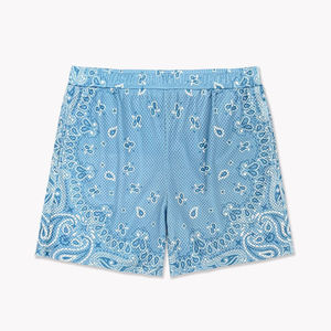 Shorts de plage décontractés pour hommes, sublimation, faible MOQ, impression personnalisée OEM, maille respirante, séchage rapide, anti-UV - Product Image 6