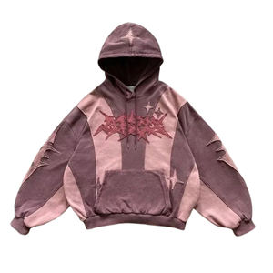 Fournisseur en gros de streetwear personnalisé, réduction sur les achats en gros, sweat-shirt graphique pour marque, étiquettes et labels personnalisés, sans cordon de serrage - Product Image 1