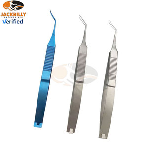 Instruments ophtalmiques en acier inoxydable, forceps manuel Haff pour capsulorhexis, 11,5 cm, haute précision, certifié MOL, certifié CE - Product Image 3