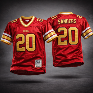 Servicios OEM de Fábrica, Ropa Deportiva Transpirable de Manga Corta, Uniformes de Equipo, Impresión en Grandes Cantidades, Camisetas de Fútbol Americano de Secado Rápido - Product Image 3