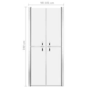 Porte de douche givrée ESG 39,8''x74,8'' - Product Image 5