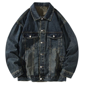 Chaleco de Lona Extra Grande para Hombre, Estilo Urbano Otoñal, Hombros Caídos, Estilo Unisex, Venta al por Mayor - Product Image 2