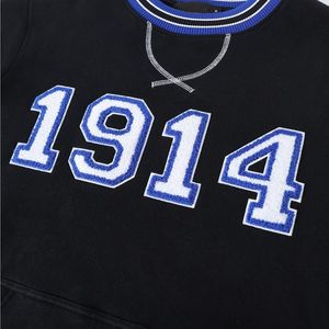 Phi Beta Sigma 1914 <b>Black</b> Chenille Crewneck Sweatshirt for Men Comfortable Fit Premium Fabric Greek Fraternity Apparel Casual We - Product Image 4