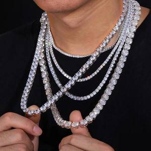 Collar Cubano de Diamantes de Lujo, el Más Demandado, Regalo Perfecto para Cumpleaños y Aniversarios, Disponible al Mejor Precio - Product Image 5