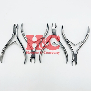 Customized Nipper Silver Design Stainless Steel Manicure Pedicure Kit <b>Nail</b> Kit Unisex Sustainable Portable Logo Packing - Product Image 4