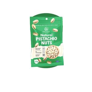 Pistaches brutes séchées de qualité supérieure en coque salées en sachet, prêtes à consommer - Product Image 1