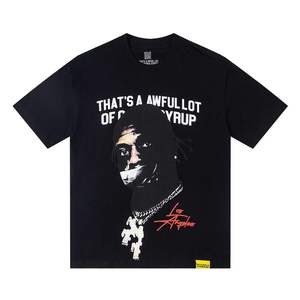 เสื้อยืดโอเวอร์ไซส์ผ้าคอตตอนหนา 100% พิมพ์ลายโลโก้ดีไซเนอร์แฟชั่นฤดูร้อนปี 2026 สำหรับผู้ชาย เสื้อยืด unisex คุณภาพสูง - Product Image 3