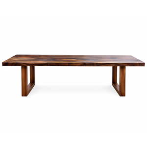 Exclusive High Quality Suar Wood Modern <b>Live</b> <b>Edge</b> Rania Dining <b>Table</b> Solid Wood Customized Dining Room Furniture - Product Image 4