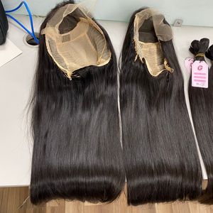 วิกผมต่อผมมนุษย์แบบตรงเรมี่ผมยาว12 \ "16 \" 14 \ "20 \" HD ลูกไม้ใสหลายแบบ - Product Image 2