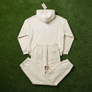 Conjunto de Sudadera con Capucha Oversize y Pantalones Jogger de Algodón Pesado Personalizado, Estilo Urbano, Venta al por Mayor OEM ODM - Product Image 5